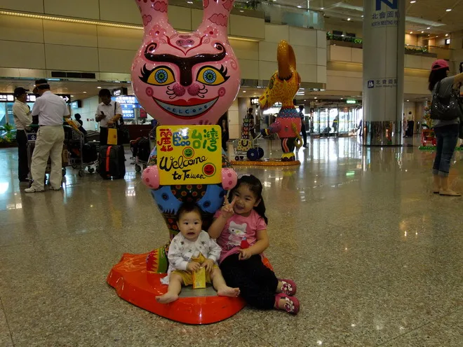 兩個可愛的寶貝女兒