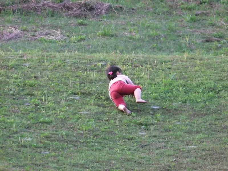 福德坑復育公園～滑草趣