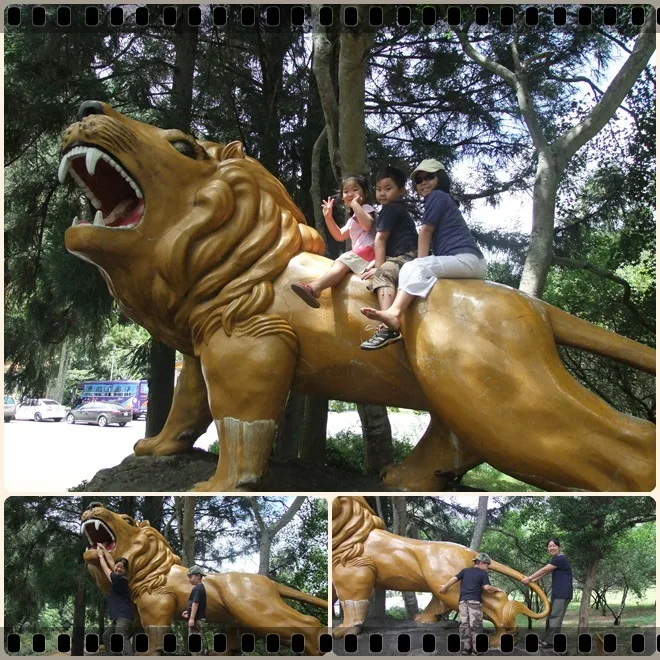 醒獅園~這裡如果季節來對，聽說整片都是櫻花去年有兩萬兩千人次來這裡看花，會不會太多人了啊???不過，這個時候人比較少，玩起來比較有質感