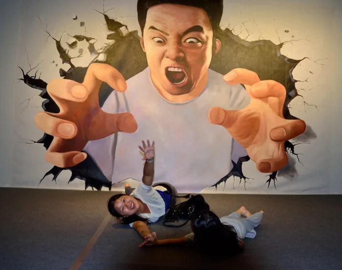 在暑假期間有3D特展,買票的同時也加購,感覺挺好玩的