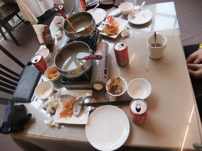 這些是吃完的戰利品