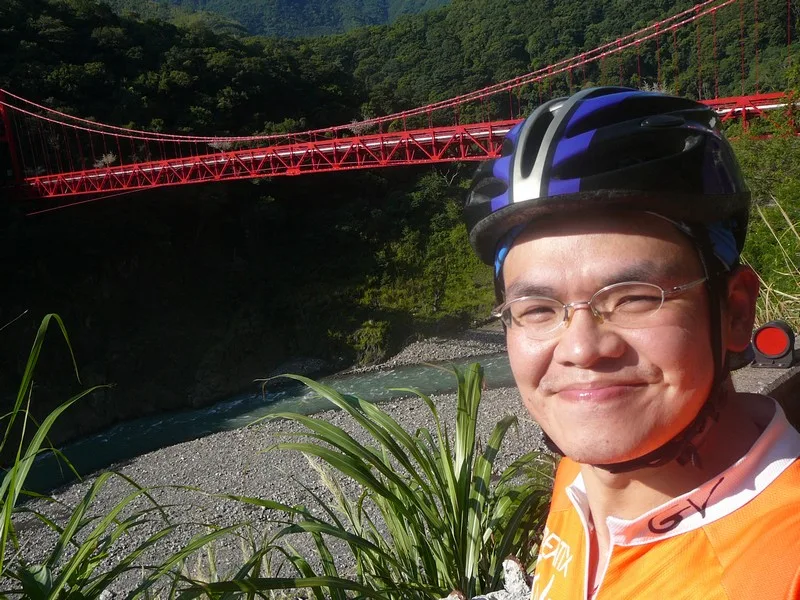 有沒有搞錯阿？？？復興橋到巴陵大橋有25.5km的緩上坡山路，盡然被那群人操到只花了1h22m，比預估提早了一個小時 65.9KM＠07：55 AM