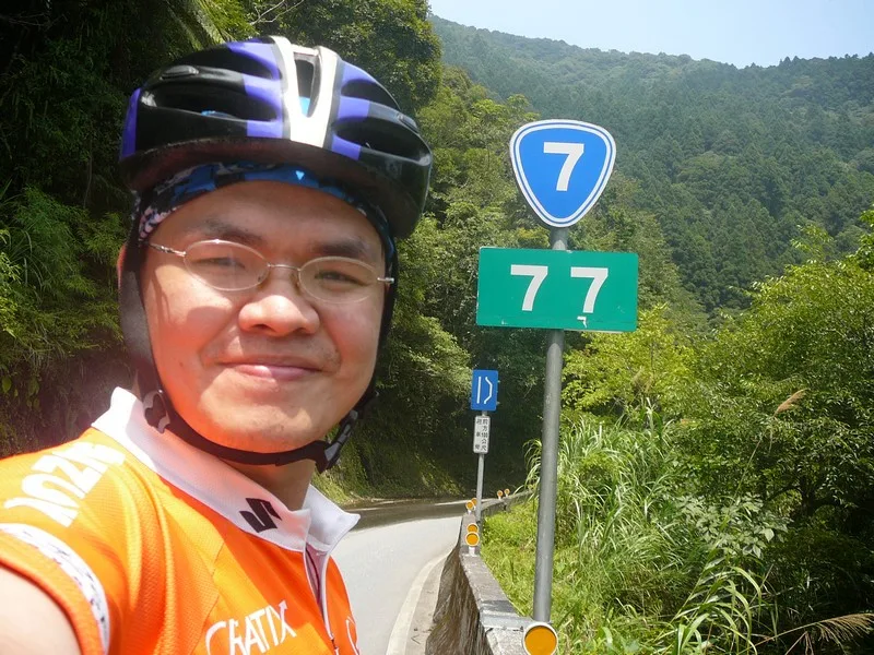 777地標，一定要拍一下的啦！ 96.6KM＠12：10PM