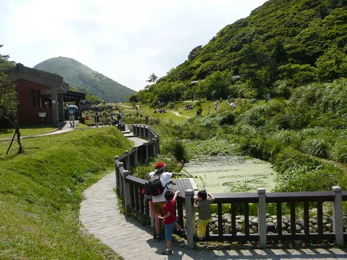 主題：傳說中的蝴蝶花廊及陽明山海芋季日期：2009/5/3地點：陽明山二子坪步道、海芋季