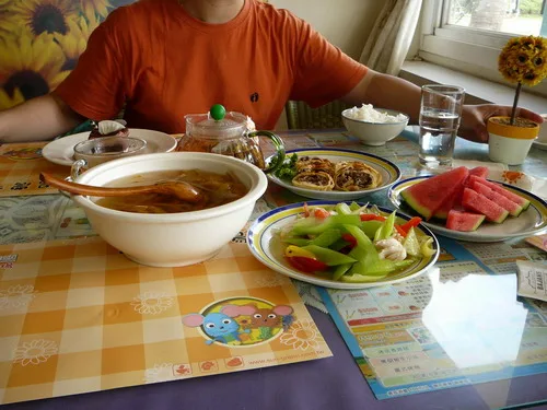 這是素食套餐