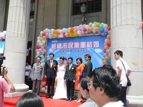 板橋市吉普車聯合婚禮