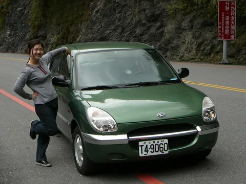 13.趁著女兒熟睡時,在天祥拍一張~香車美人