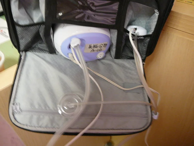 這個很高級的AVENT微電腦自動哺乳器，住的期間都可以使用！